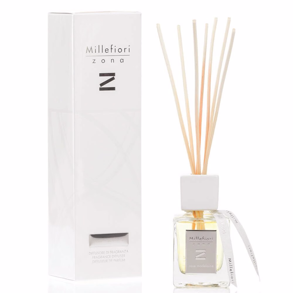 41MDRM-3-ZONA-STICK-DIFFUSER-100-ML-ROSE-MADELAINE Rose Madelaine - Zona Stick Diffuser 100ml - Millefiori