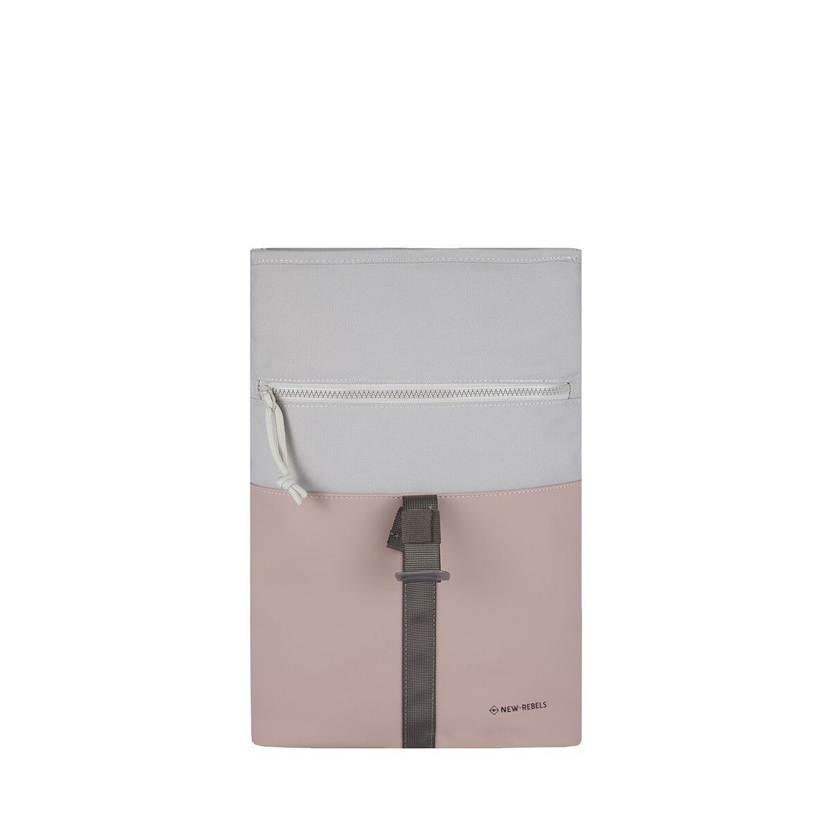 Backham - Los Angeles Rolltop Mini Rucksack altrosa