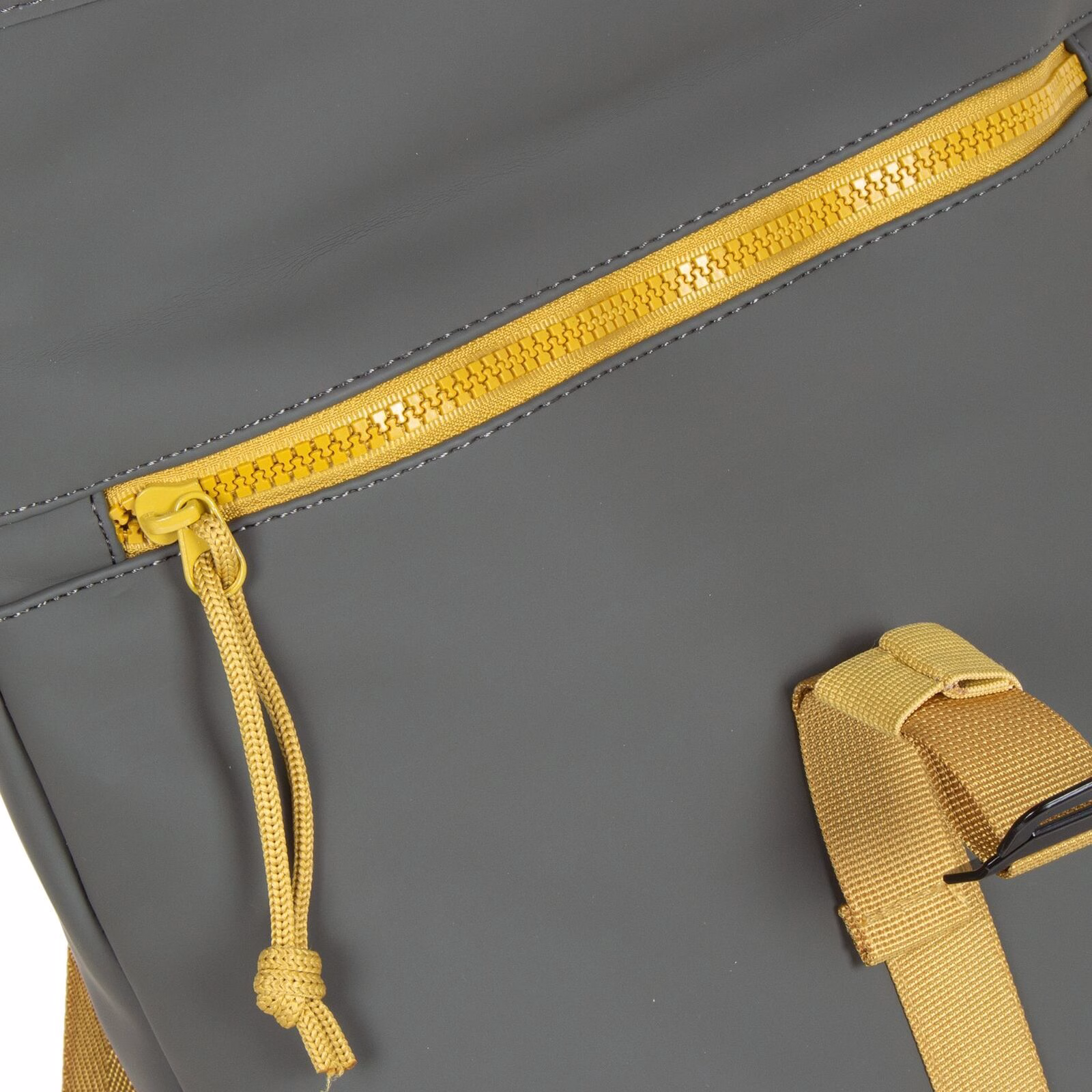 UXd0Q9o8 Tim - Los Angeles Rolltop Mini Rucksack anthrazit/ocker