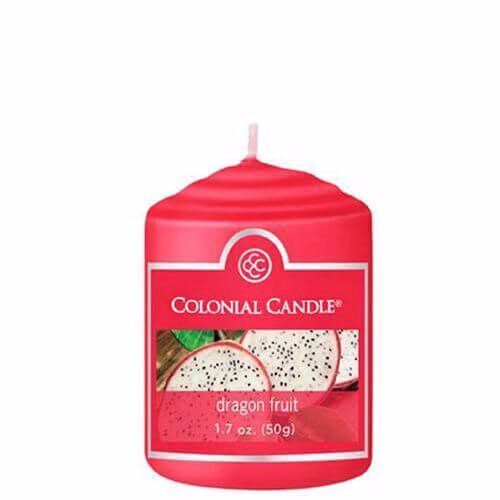 cc015-20725594ffd7c0695 Colonial Candle Dragon Fruit 50g Votivkerze