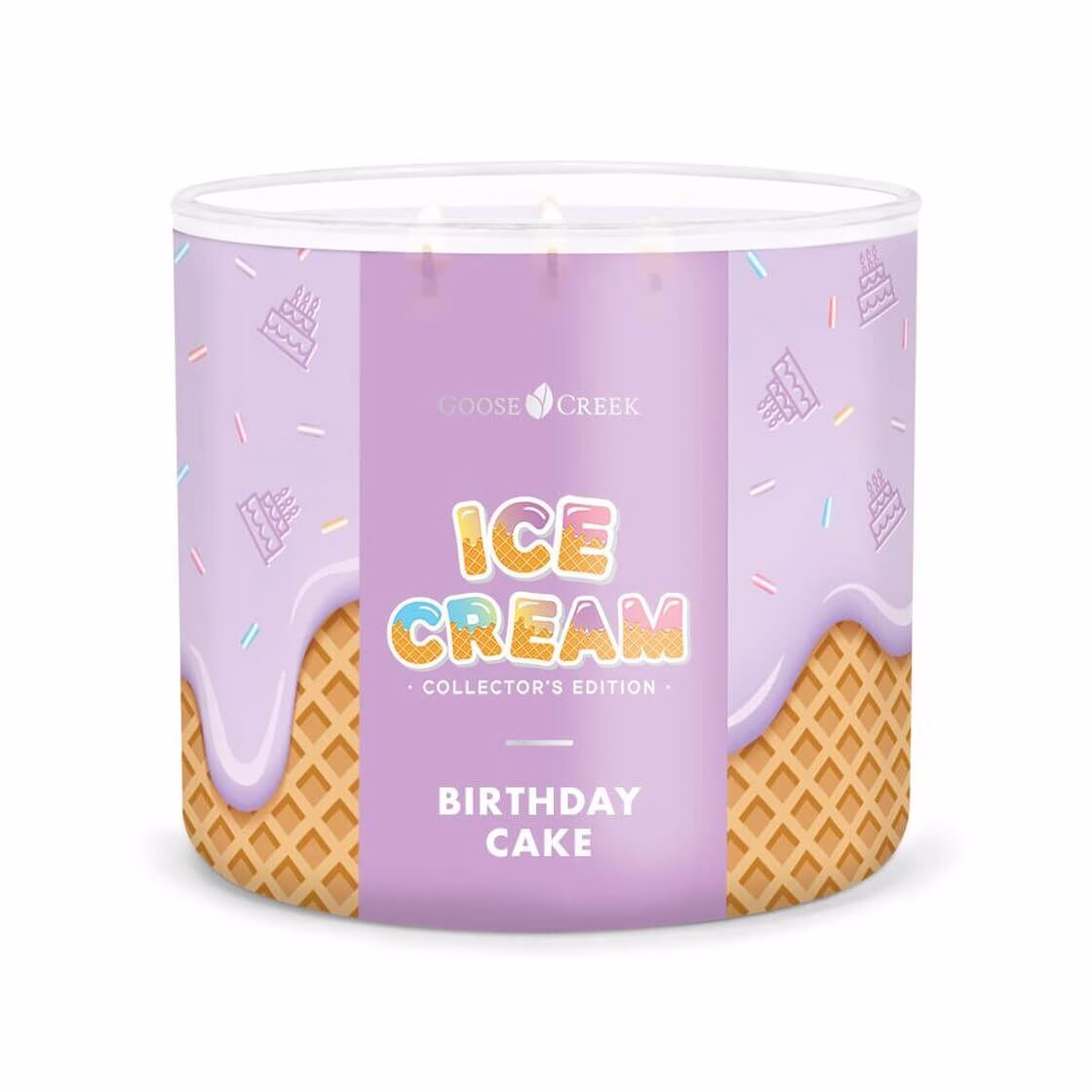 Birthday Cake 411g (3-Docht)