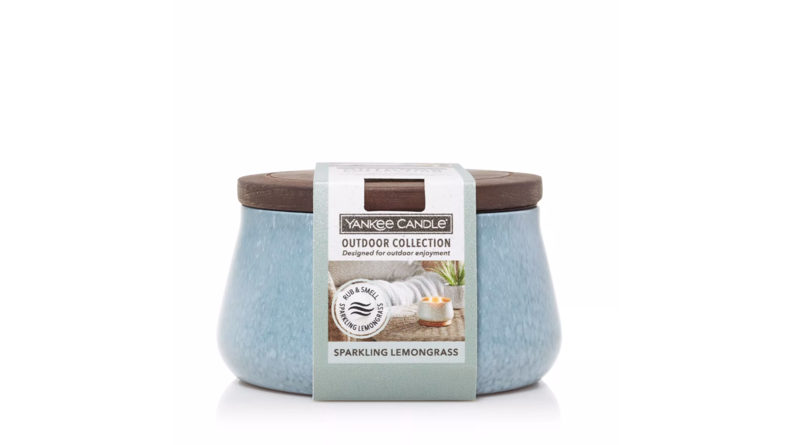 Sparkling Lemongrass 283g Outdoor-Kerze