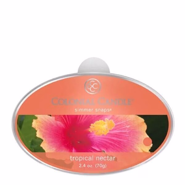 ccsnaps-21815594ff8cd7346 Colonial Candle Tropical Nectar Simmer Snaps 70g