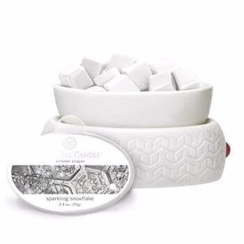 Sparkling Snowflake Simmer Snaps