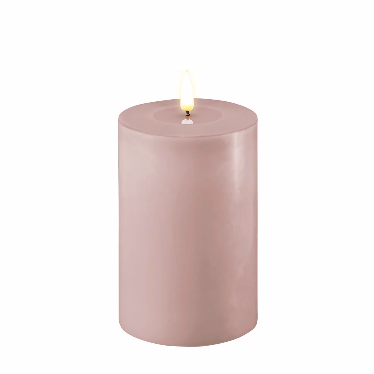 RF-0440 Stumpenkerze LED Rose 10 x 15cm