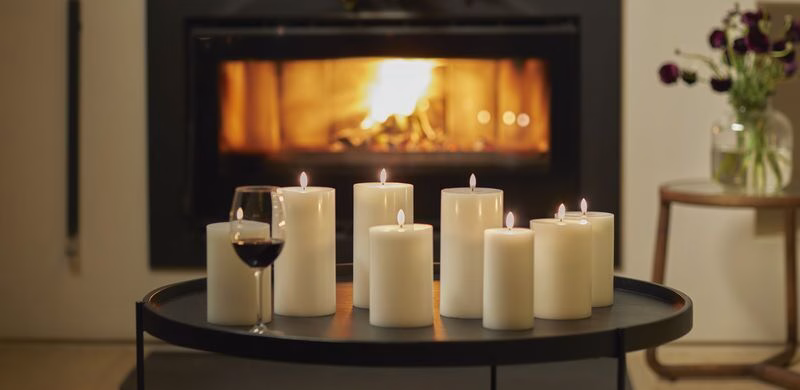 Assorted-Pillar-Candles-ivory-small Uyuni LED Stumpenkerze 5x7,5cm ivory