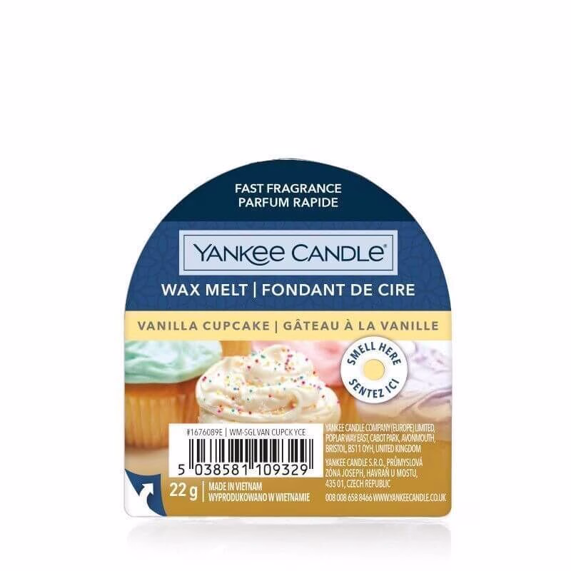 Vanilla-Cupcake-1676089E Vanilla Cupcake Wachsmelt 22g