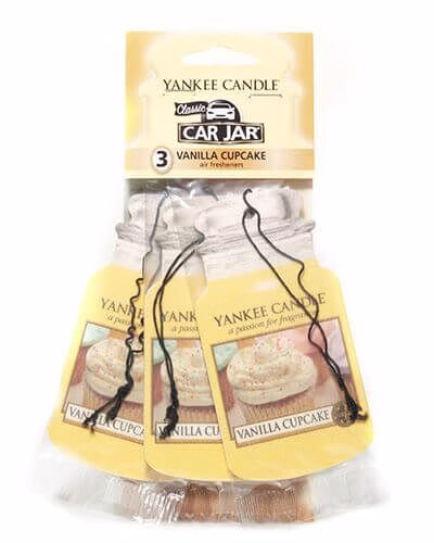 car-jar-vanilla-cupcake5594ff137434b Yankee Candle - Car Jar Vanilla Cupcake 3er Bonuspack