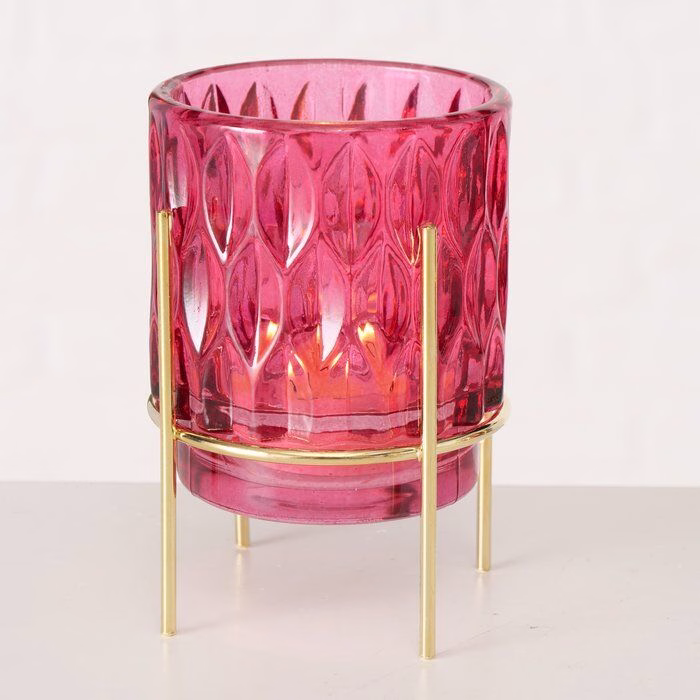 Windlicht Noria rot Variante 1