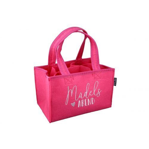 Flaschentasche Mädelsabend Filz Tasche, Zubehör, Handtasche, Tragetasche