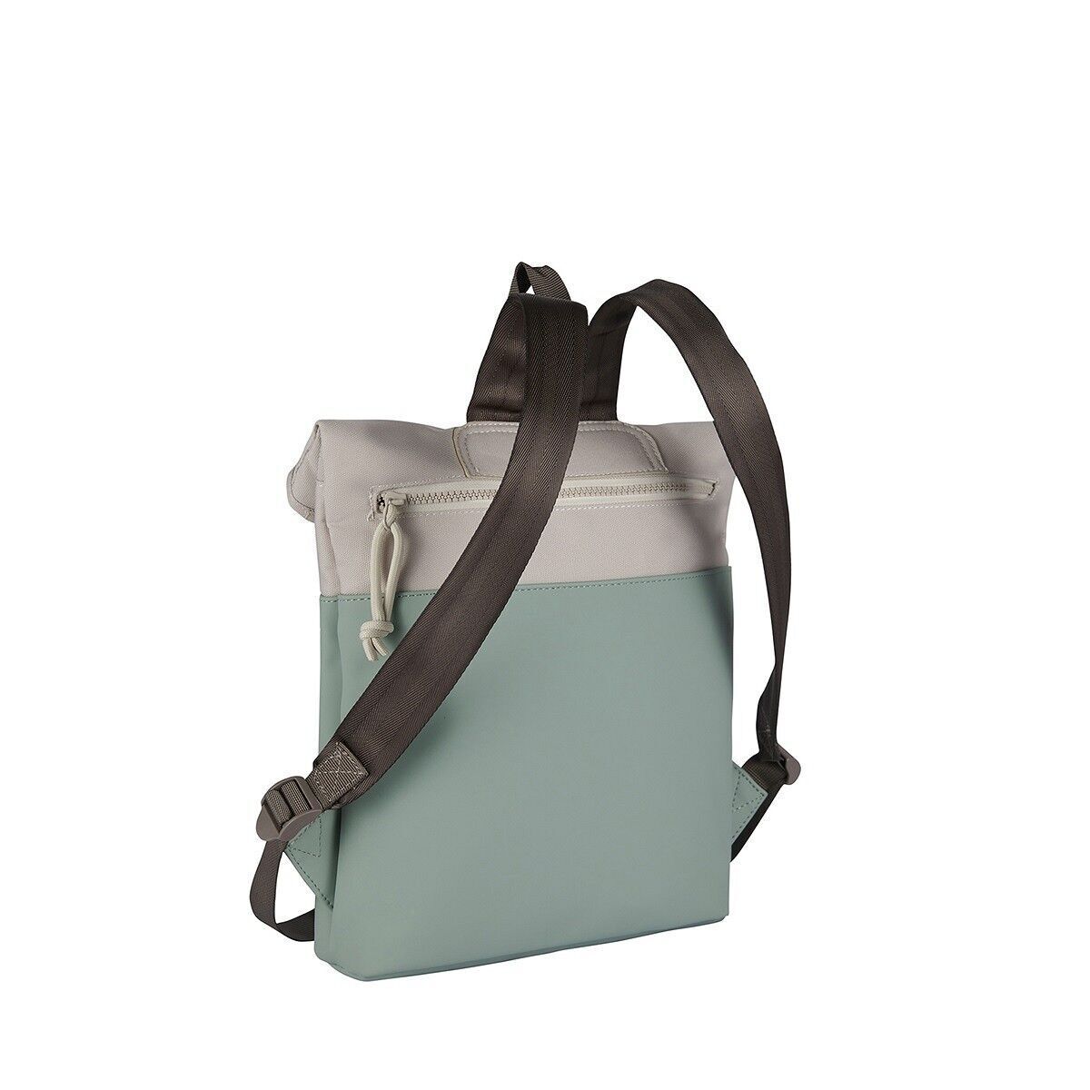 5E774CCCBAFBE258F884C21E233CDAEEF2475F70 Backham - Los Angeles Rolltop Mini Rucksack salie grün