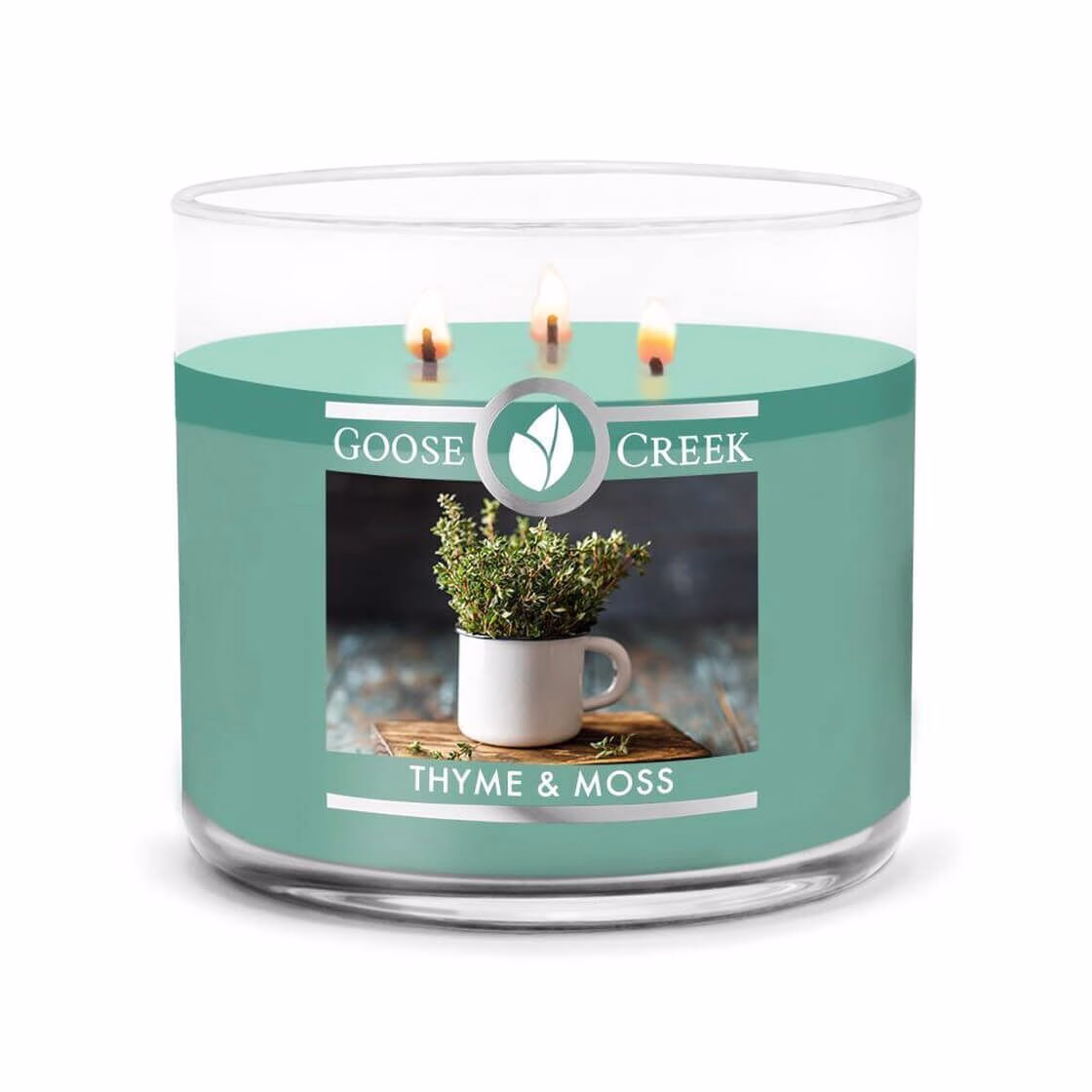 Thyme & Moss 411g (3-Docht)