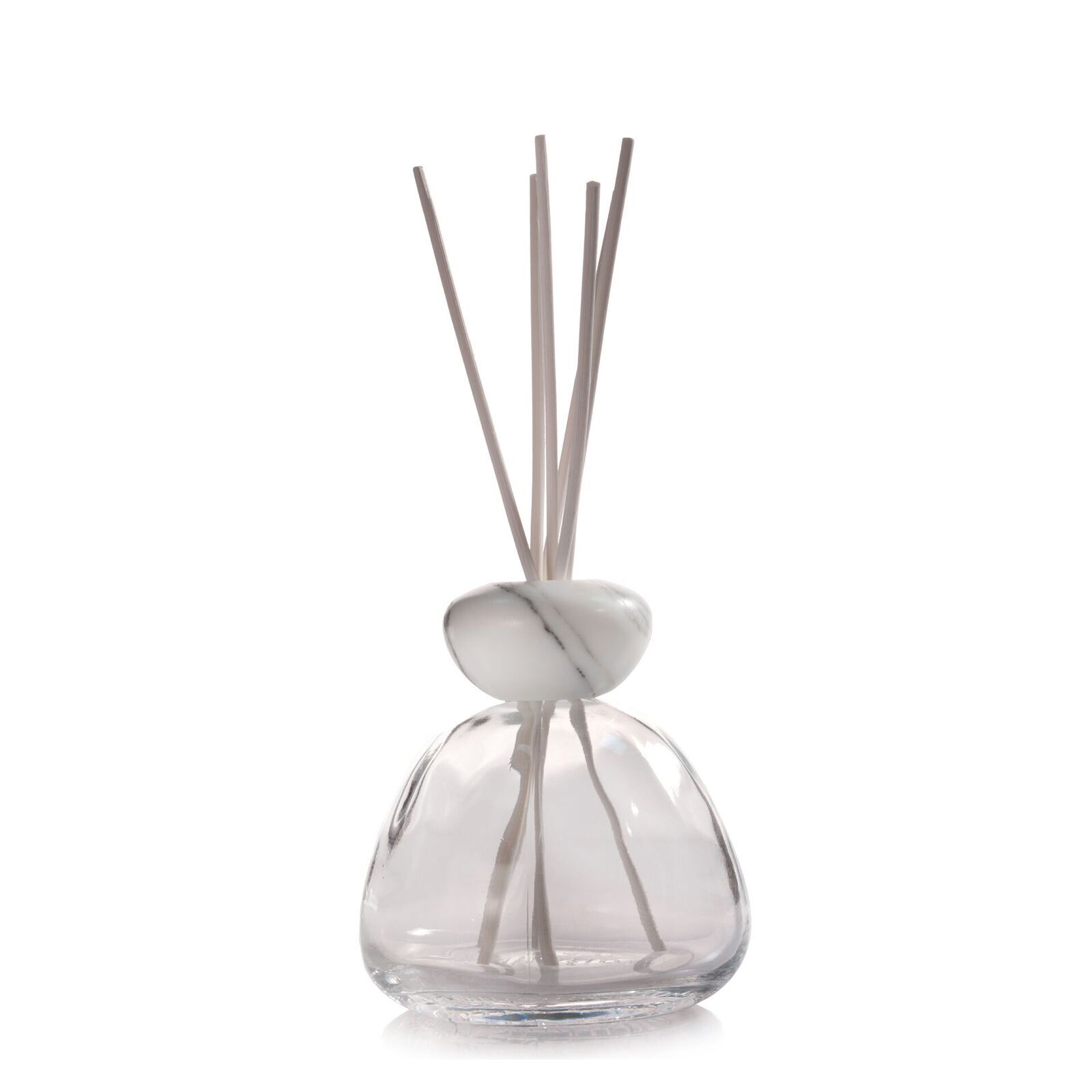 Marmorglas Reed Diffuser klar weiß