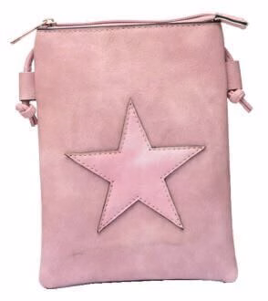NL2020193 Veggieleder Crossbag 177-001 (Rose)