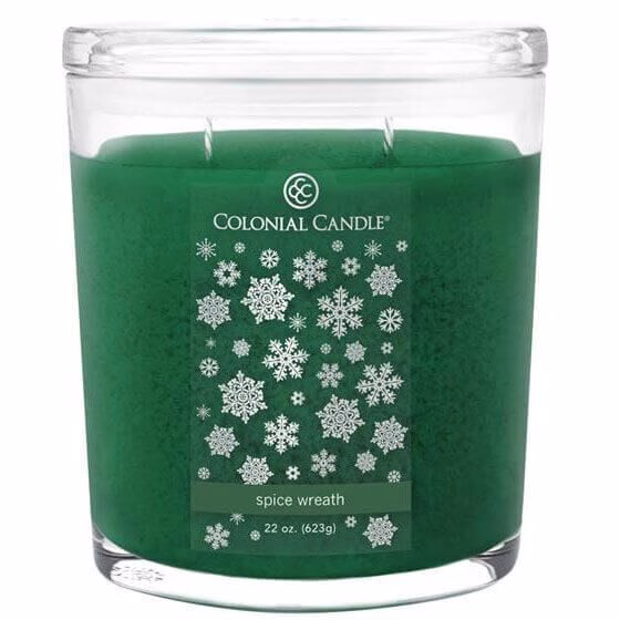 CC022-5052 Colonial Candle Spice Wreath 623g
