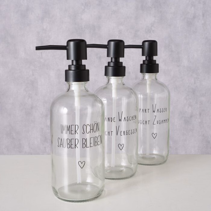 Ambientebild-oQKiSrjj-large Seifenspender 500ml "Spart Wasser - Duscht zusammen"