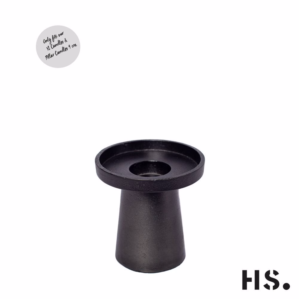 ckE8YC-0 Candle Holder Dre schwarz