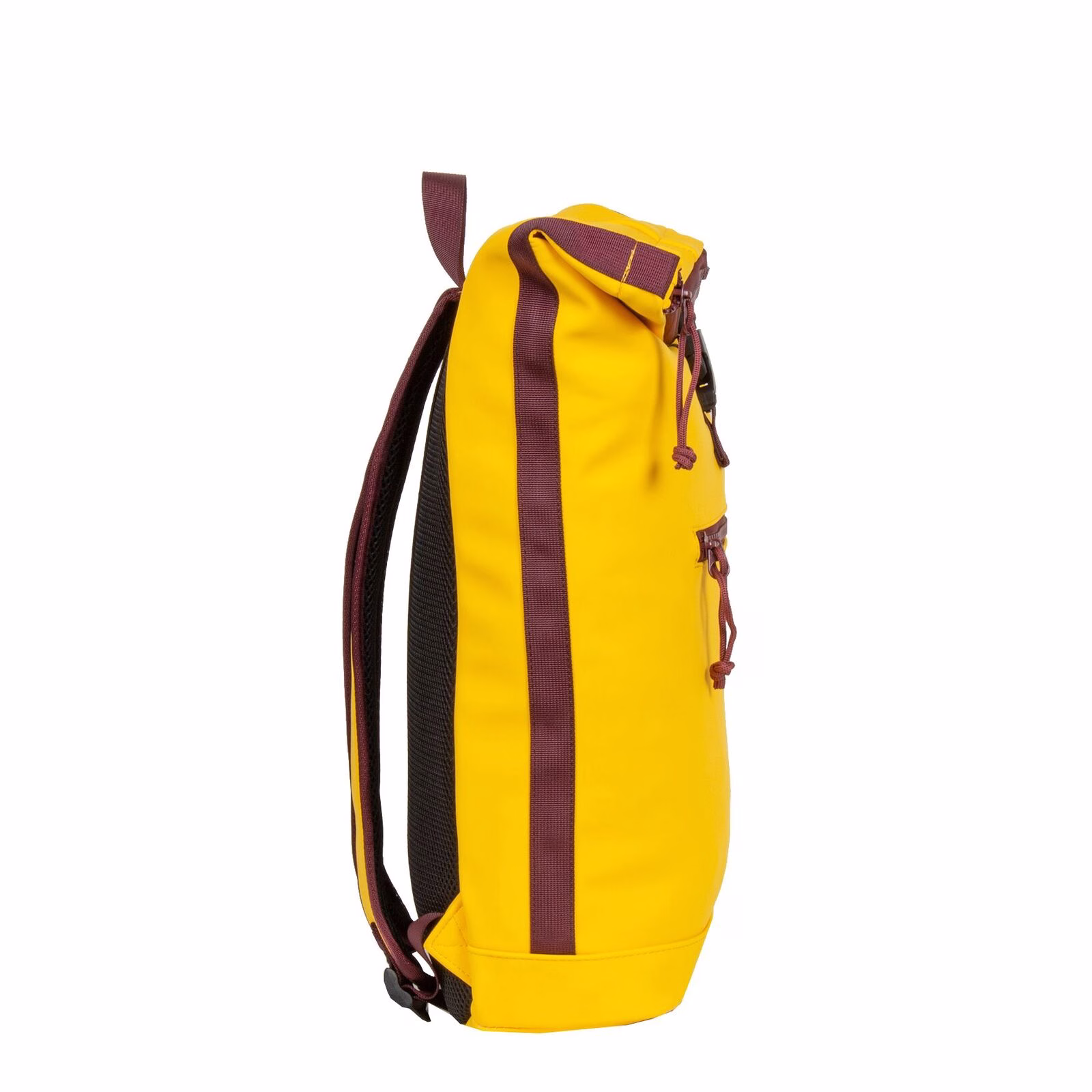 XcnAvHT4 Tim - New York Rolltop Rucksack gelb/burgund
