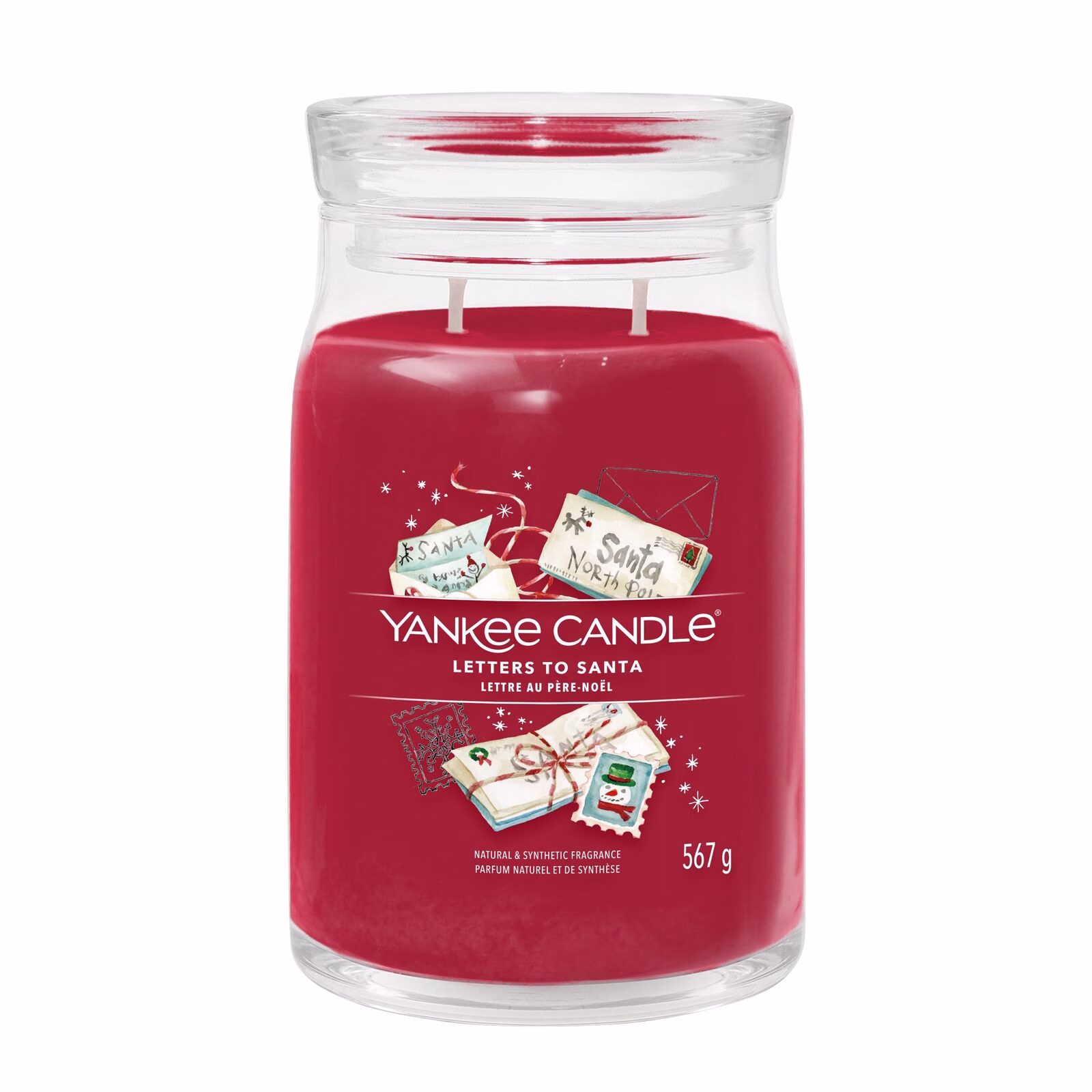 Letters to Santa Signature Jar 567g 2-Docht