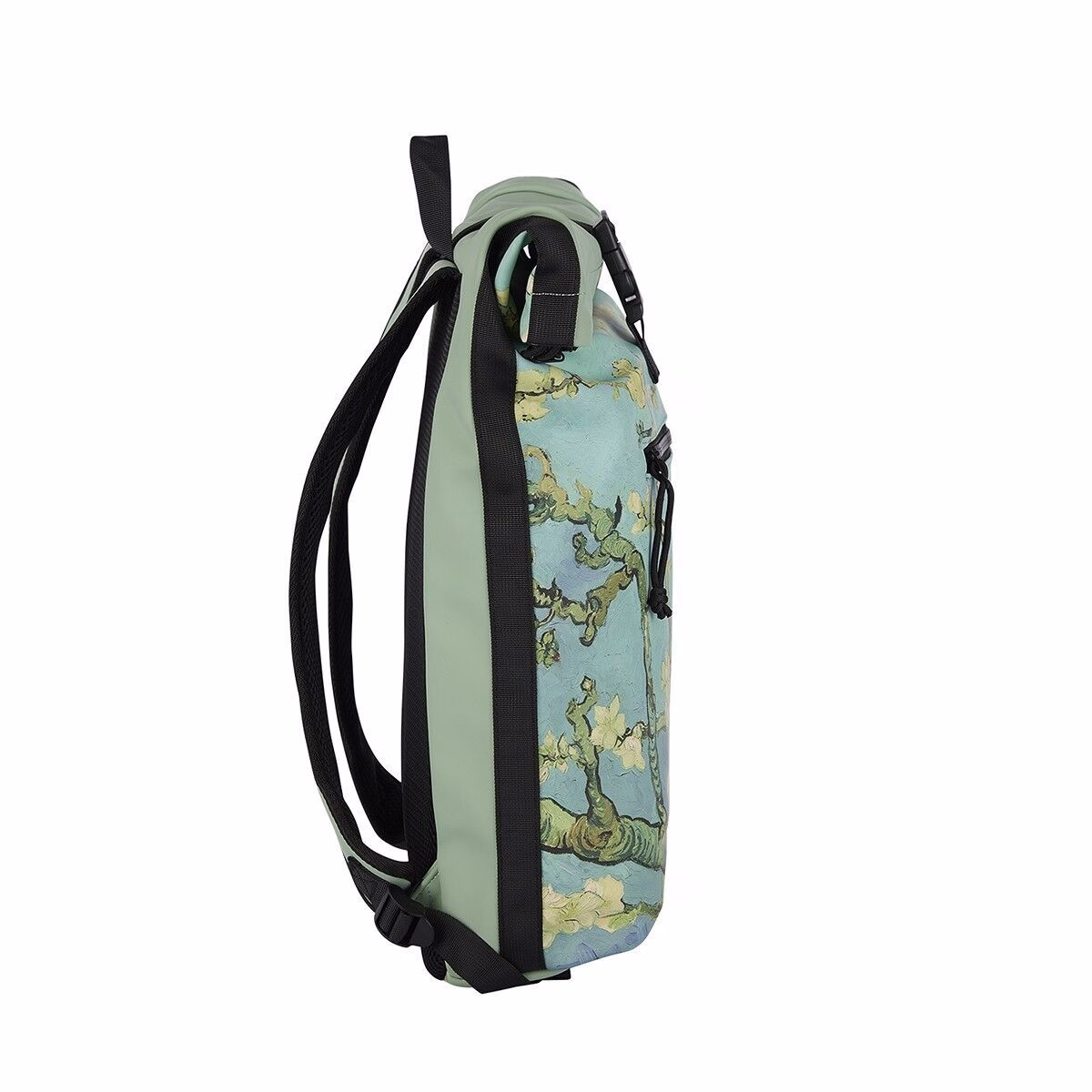 FAE5695A07BBC34E1C372E368E10BB20E16B3ED7 Mart - New York Rolltop Rucksack Almond Blossoms