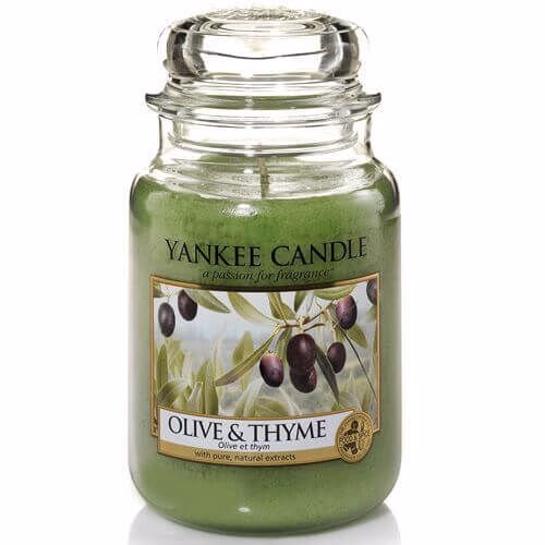 1507722E Yankee Candle Olive & Thyme 623g
