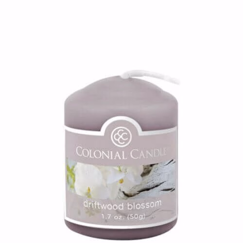 CC0151 Colonial Candle Driftwood Blossom Votivkerze 50g