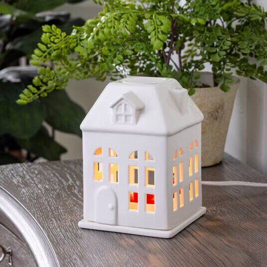 Canopy Porcelain House elektrische Duftlampe Pflanze, Pflanze im Topf, Lampe, Pflanzgefäß, Vase
