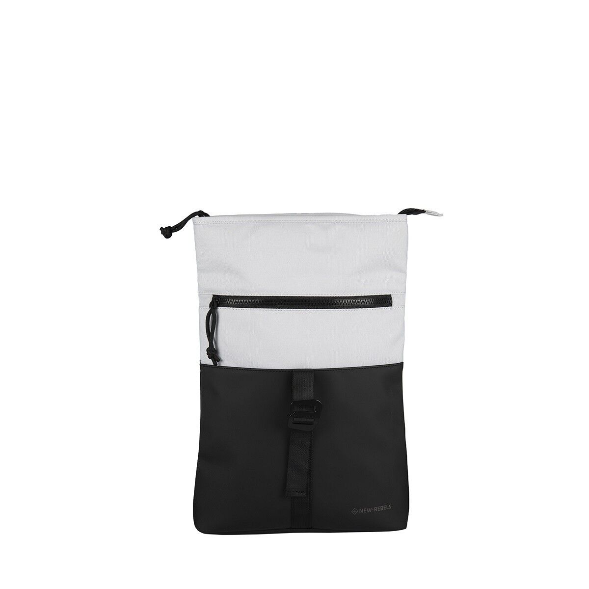 C1300E54B9CB4595B9C9B802D985E55B0A4C2B8D Backham - Los Angeles Rolltop Mini Rucksack hellgrau