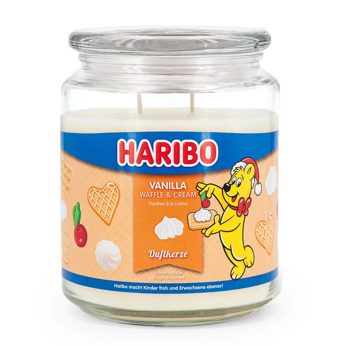 Vanilla Waffle Cream 510g Haribo™ Duftkerze Vanilla Waffle Cream 510g Haribo™ Duftkerze
