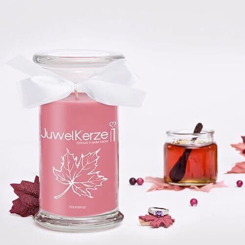 JuwelKerze Ahornsirup (Ring) 380g