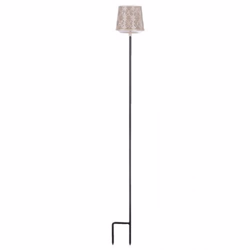 69238_4_1 Gartenstecker mit Windlicht Malou beige Variante 1