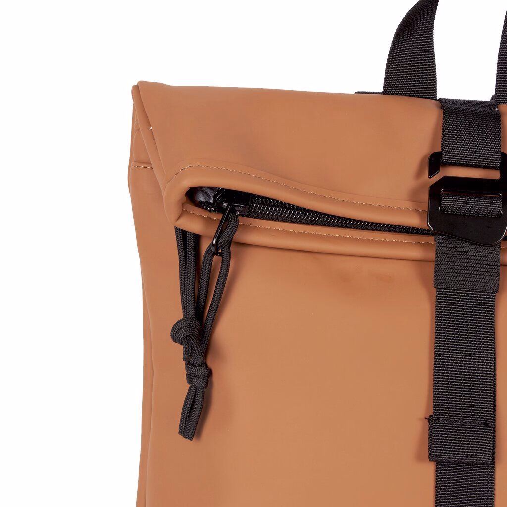 Mart - Los Angeles Rolltop Mini Rucksack cognac