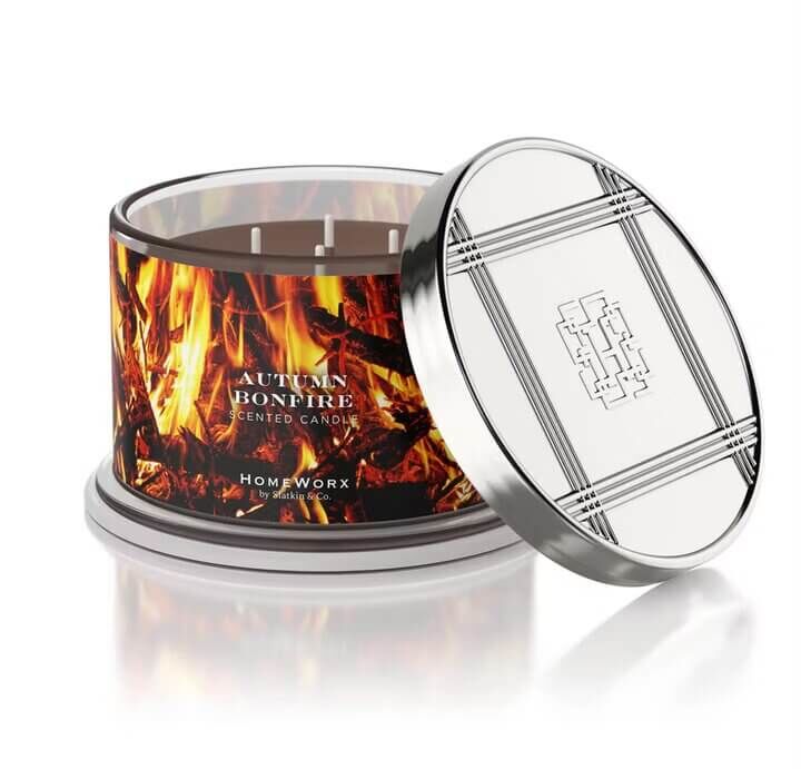 Autumn Bonfire 510g (4-Docht) Feuer, Flamme