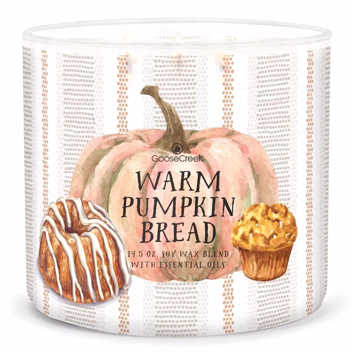 Warm Pumpkin Bread 411g (3-Docht)