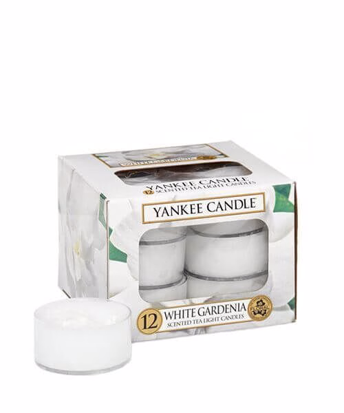 white_gardenia_teelichter_yankee_candle5594fee2b3495 Yankee Candle Teelichte White Gardenia 12St