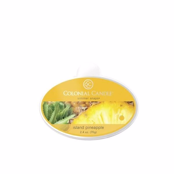 Colonial Candle Island Pineapple Simmer Snaps 70g