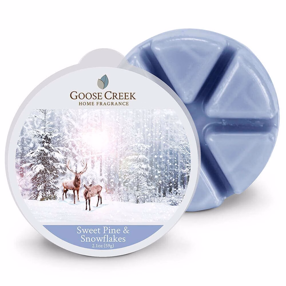 sweet-pine-snowflakes-wachsmelt-59g Sweet Pine & Snowflakes 59g von Goose Creek Candle