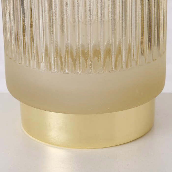 Windlicht Gloria 9cm beige