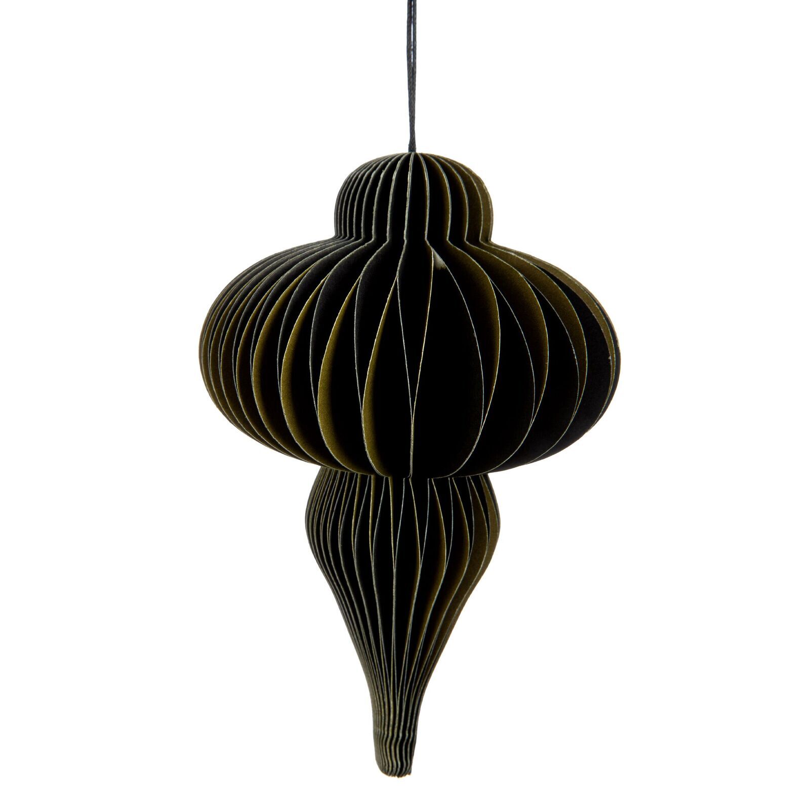 Baumschmuck Festive 2tlg. Papier Lampe, Kronleuchter