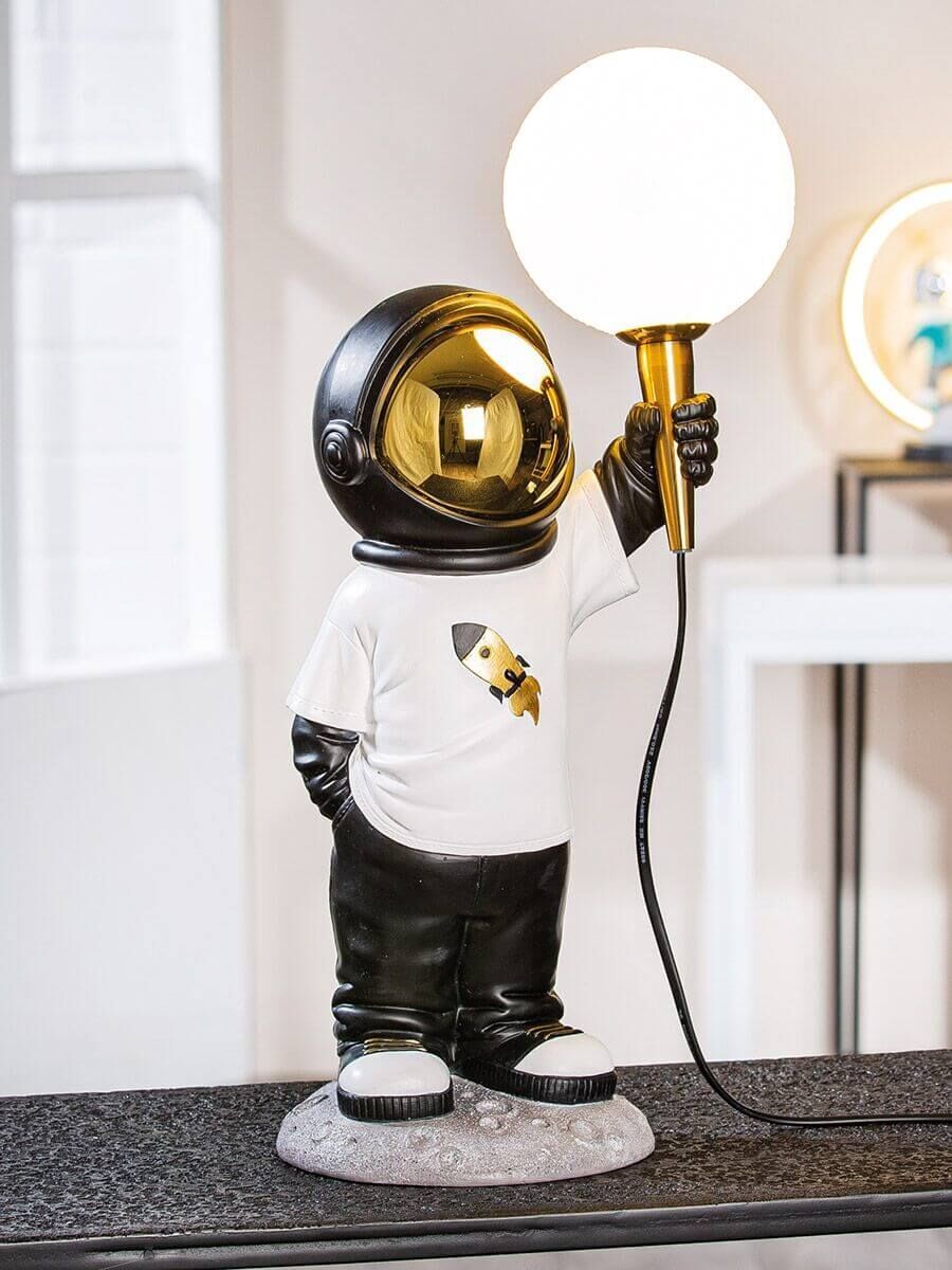 Dekolampe Apollo USB weiß 46cm Dekolampe Apollo USB weiß 46cm