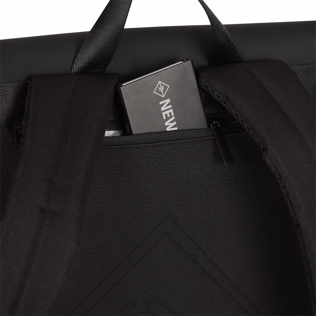 Fane - Lincoln Flap Rucksack 17L schwarz/beige