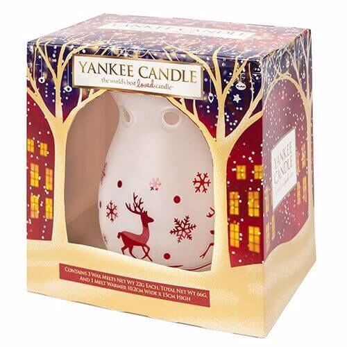 Yankee Candle - Christmas Duftlampe und 3 Tarts