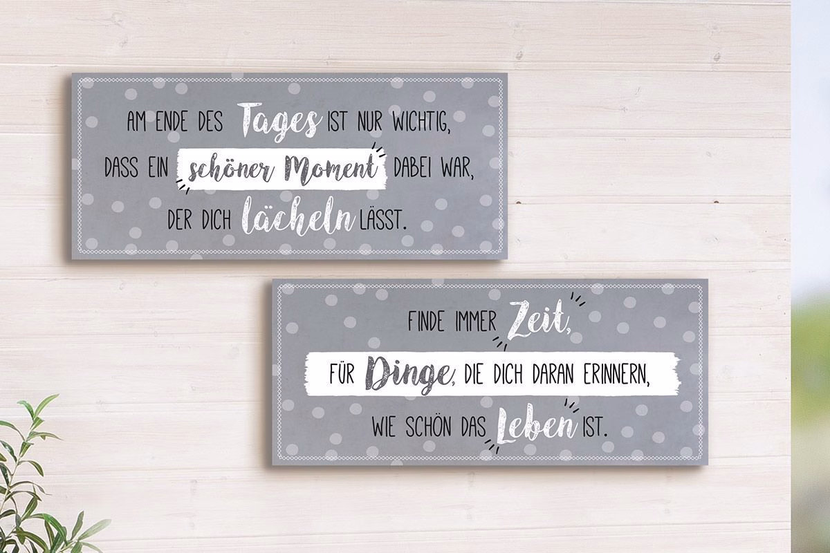 Deko Schild Weisheit Variante 2