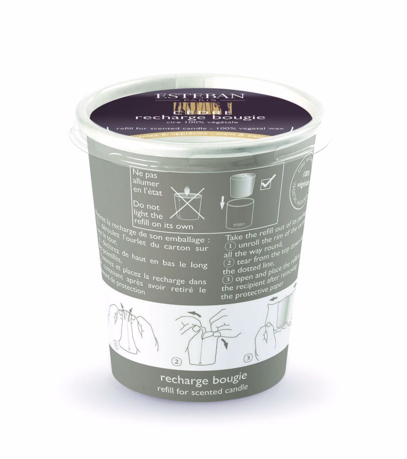 CED-128_2015 Cedre Nachfüller für Duftkerze 170g
