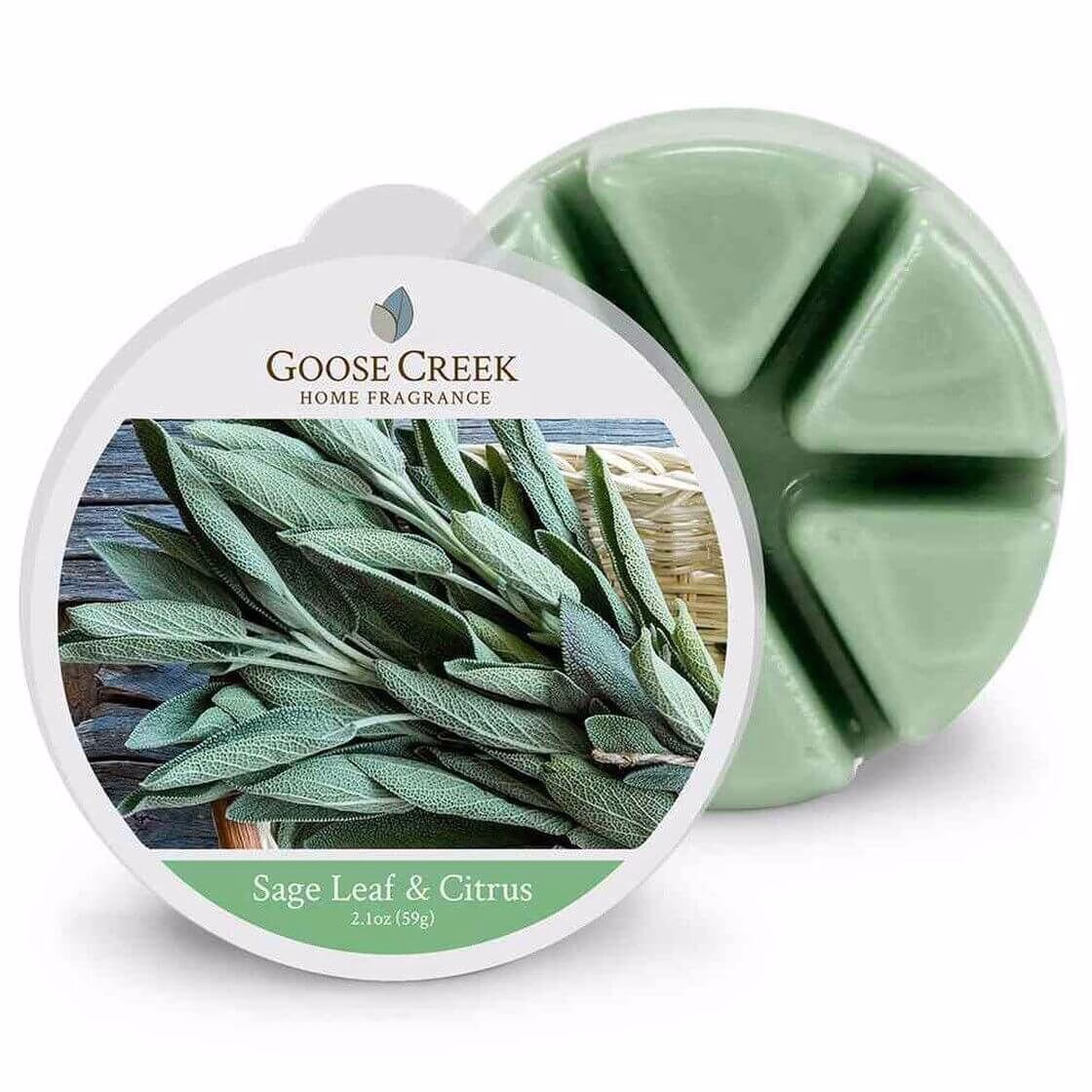 goose-creek-candlez-sage-leaf-citrus-wachsmelt-59g Sage Leaf & Citrus 59g