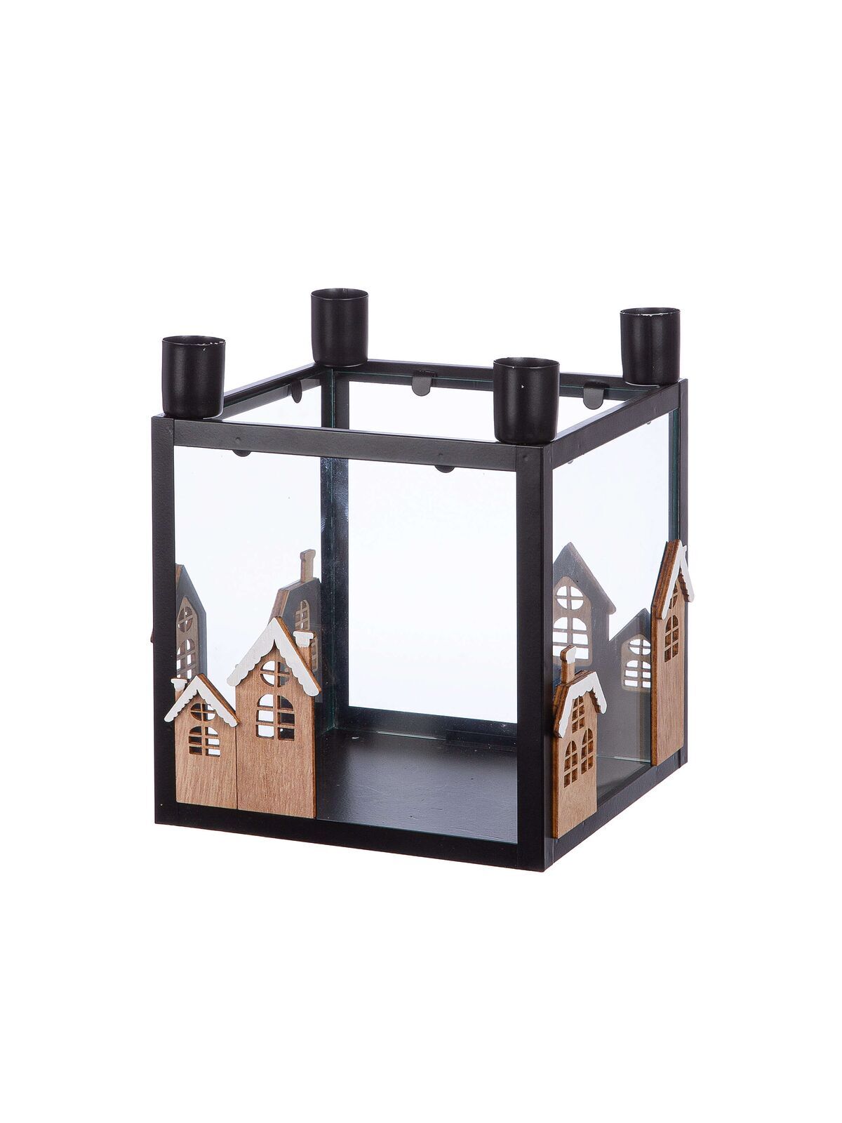 Kerzenhalter Winterschnee 20cm Kerzenhalter Winterschnee 20cm