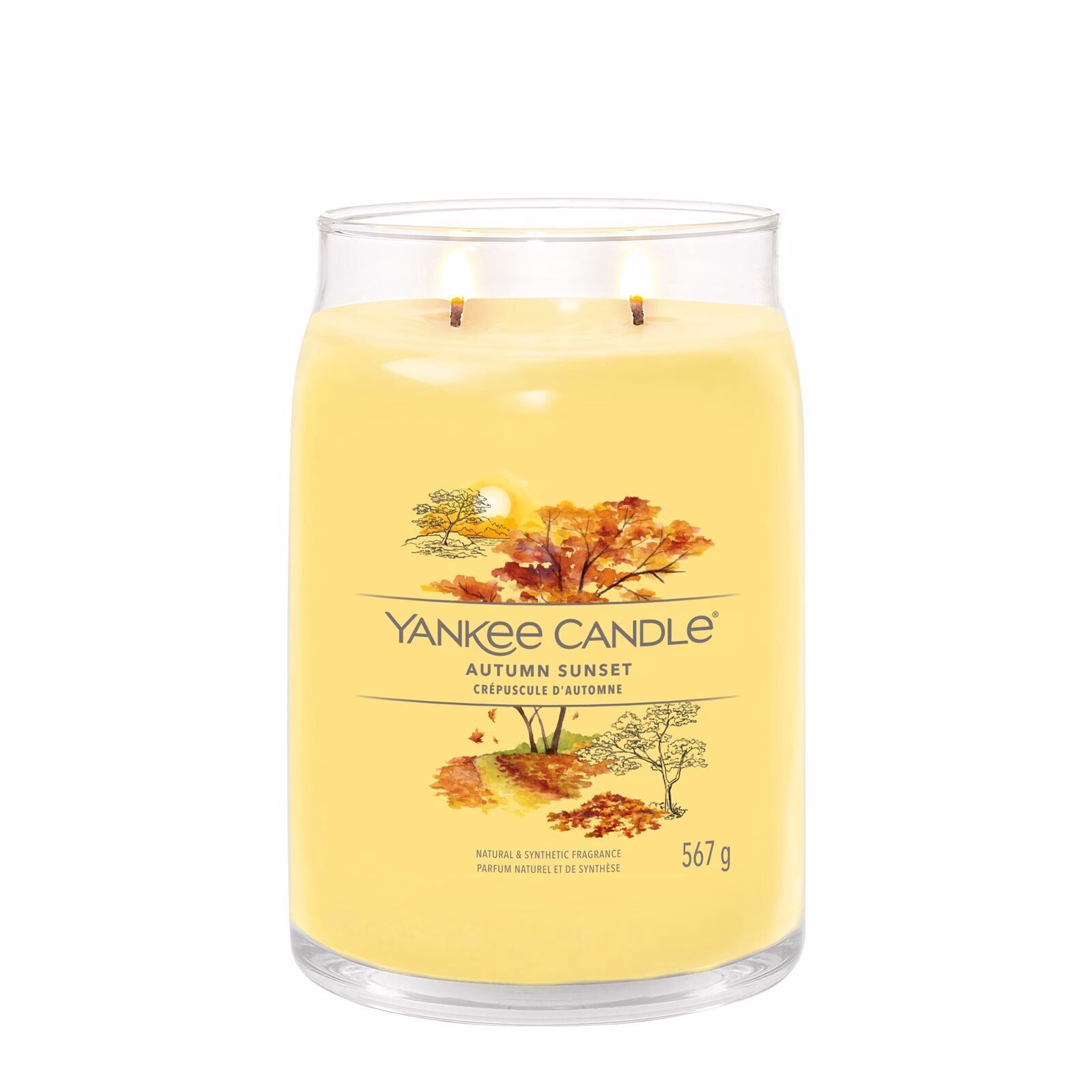 Autumn_Sunset_Large_LIT-1-1 Autumn Sunset Signature Large Jar 567g 2-Docht