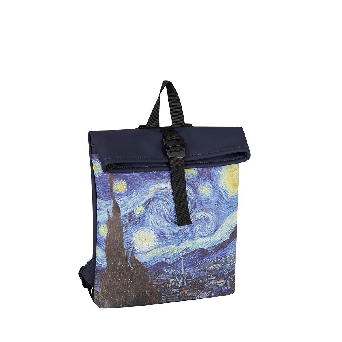 7C6DA626689510C9BB8EA390B6C9044A2F78E557 Mart - Los Angeles Rolltop Mini Rucksack starry night
