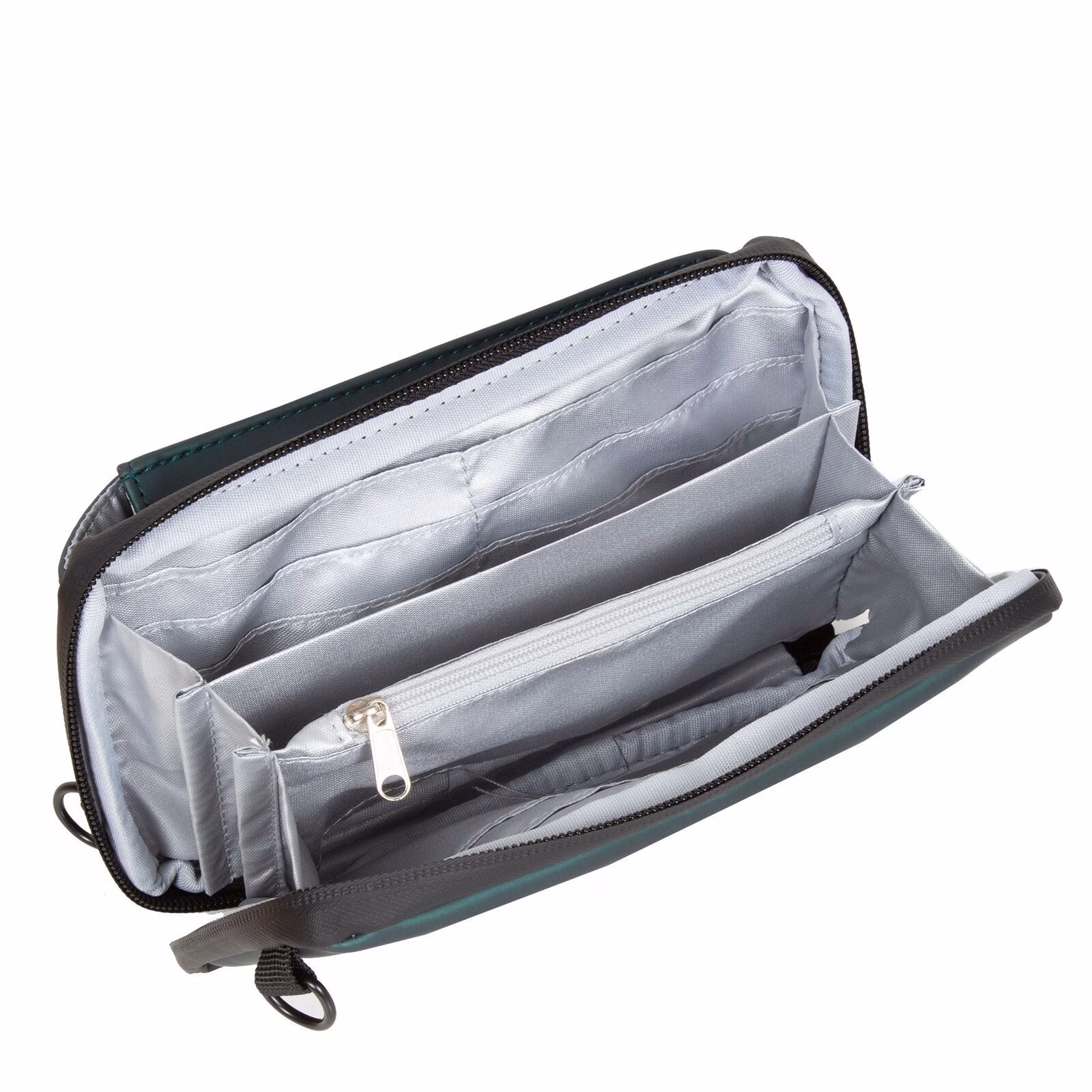 Mart - Cincinatti Handytasche mit Geldbörse grün metallic