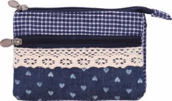 Patchwork Geldbörse (Navy 039)